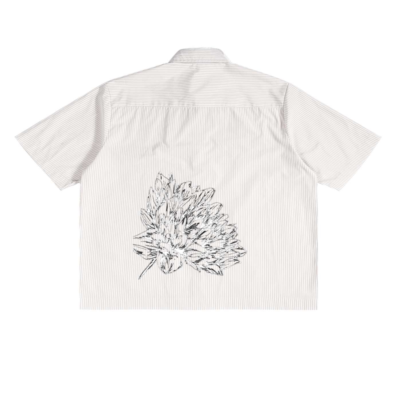 The "FLOWER BOY" button shirt