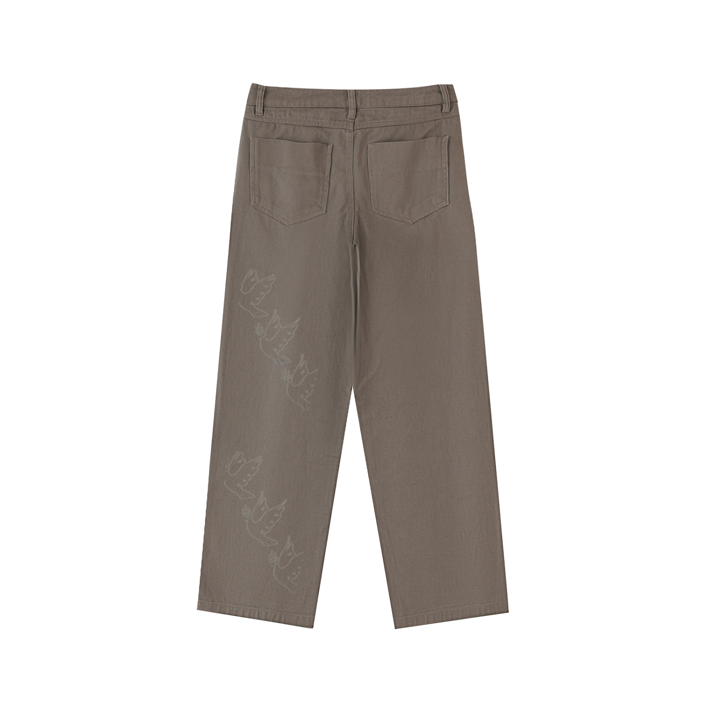 THE “DOVES” STRAIGHT LEG JEANS