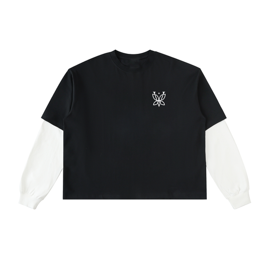 “CONTRAST SLEEVE”