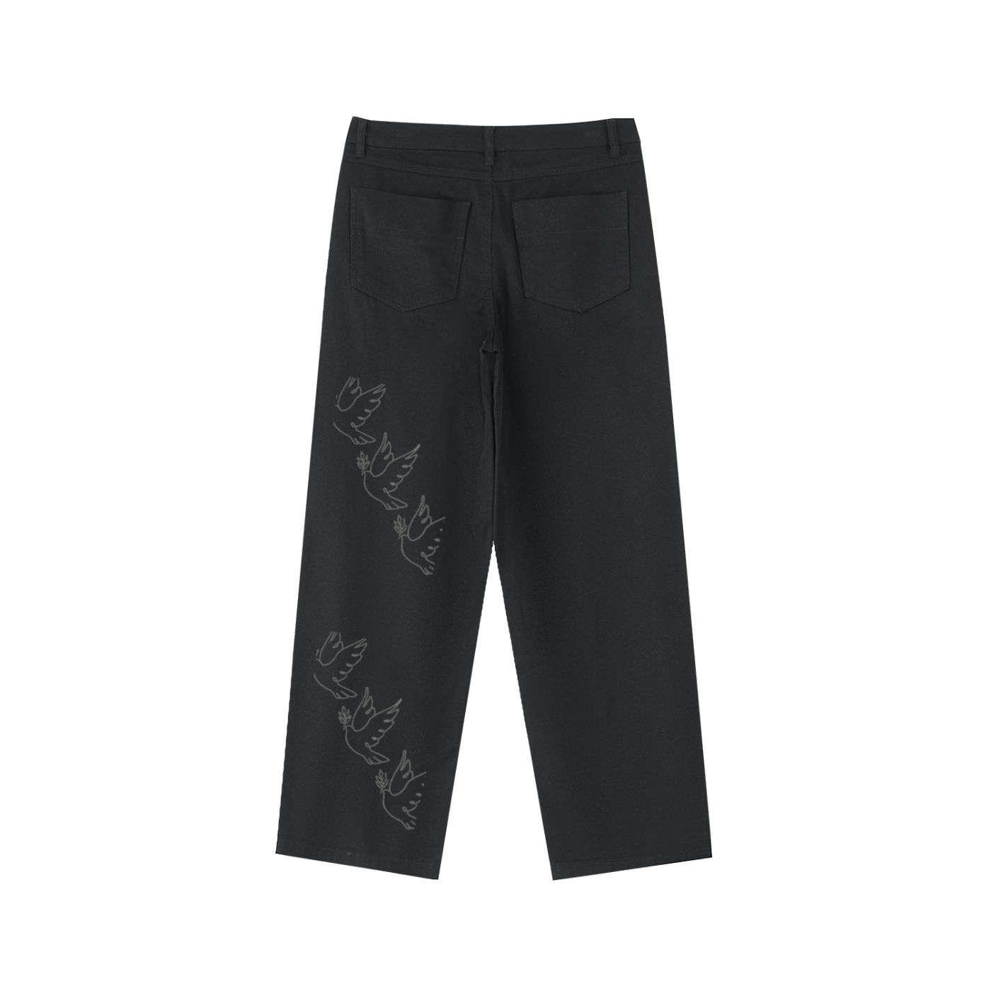 THE “DOVES” STRAIGHT LEG JEANS