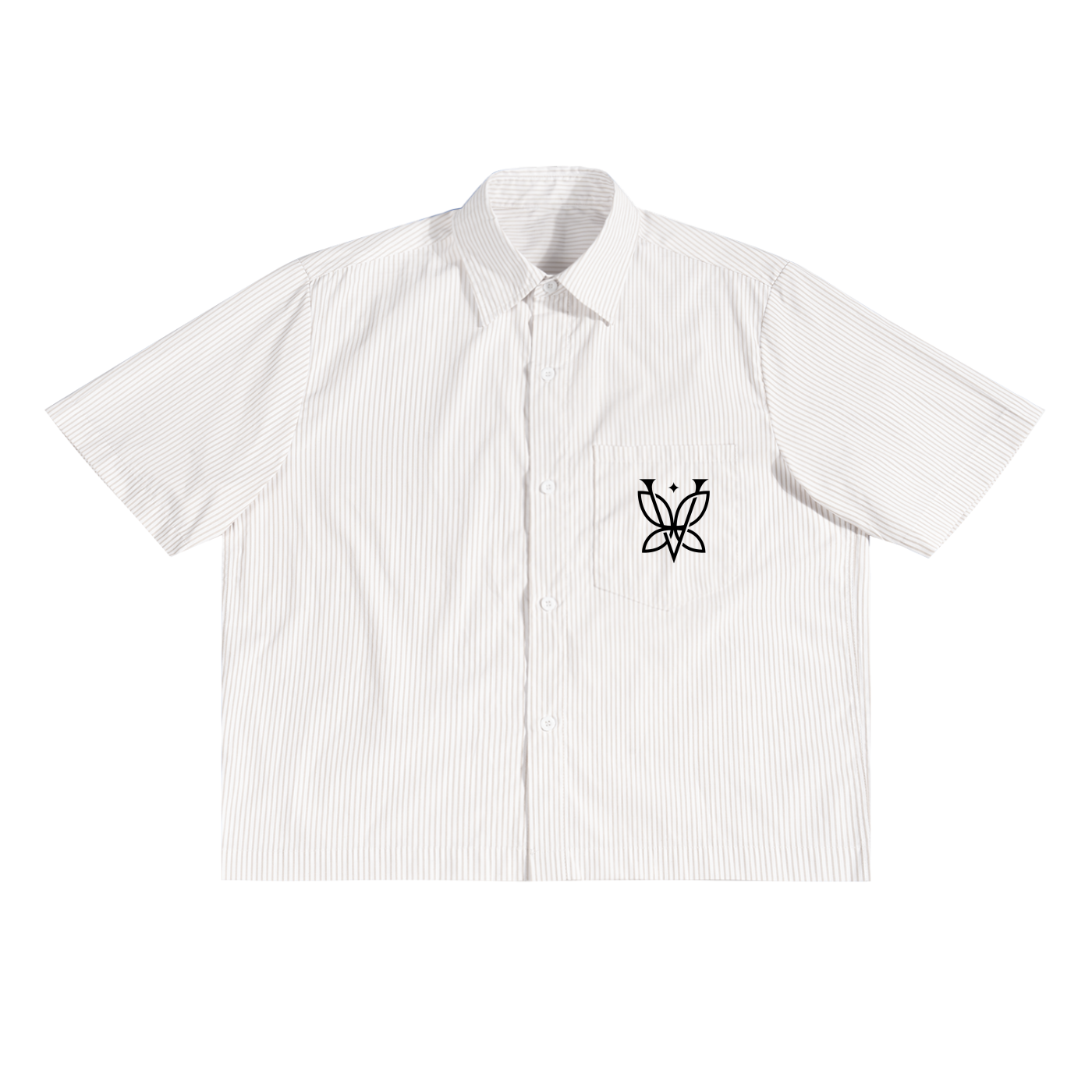 The "FLOWER BOY" button shirt